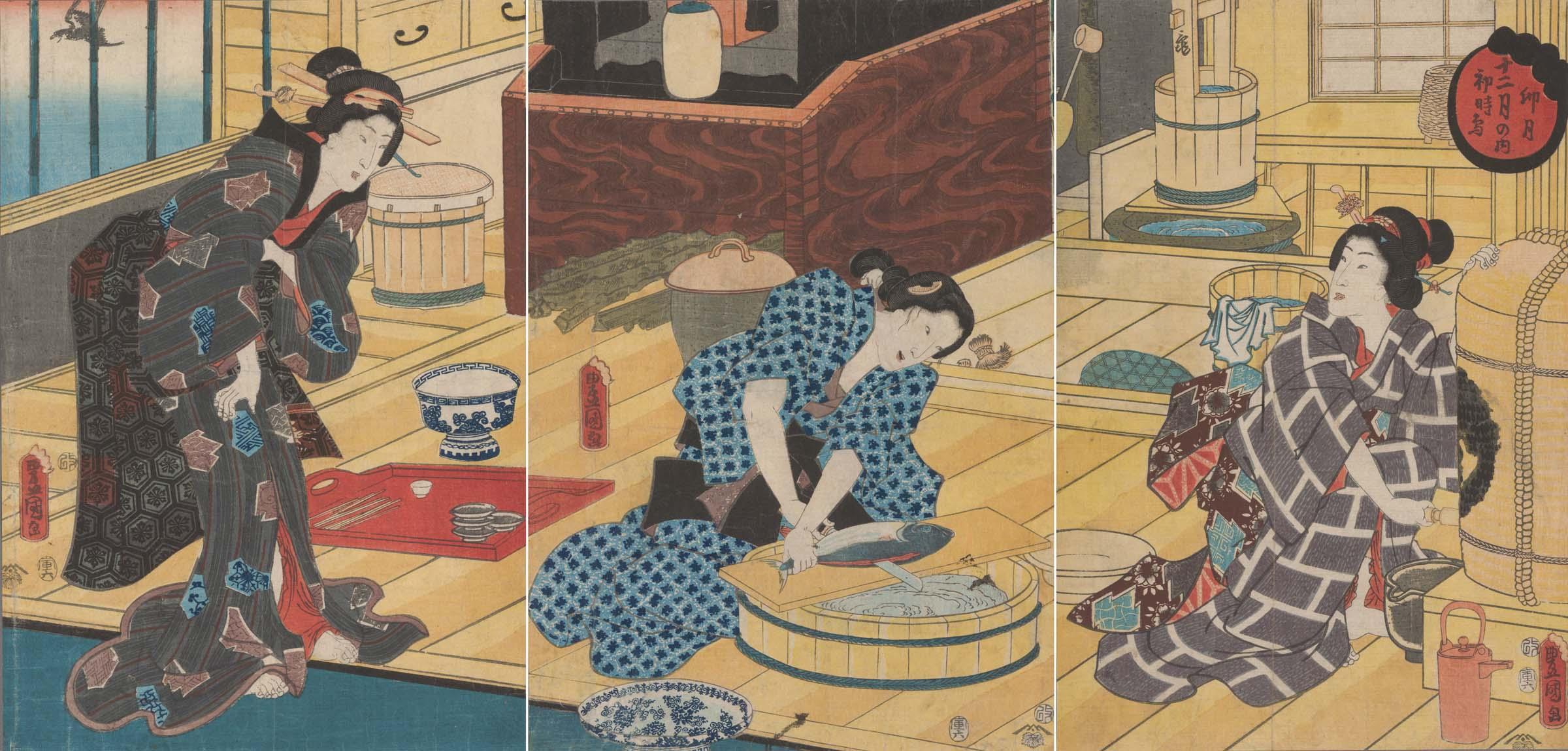 十二月之内 卯月 初時鳥 | 味の素 食の文化センター