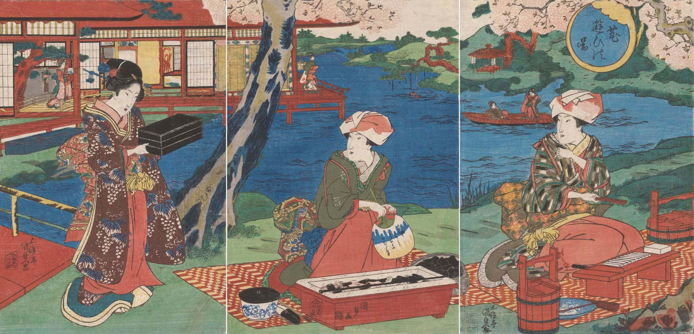 花遊びの図 | 味の素 食の文化センター